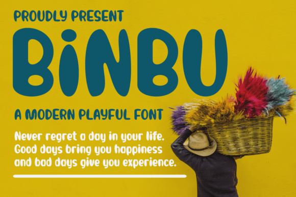 Binbu: The Playful Display Font for Modern Web Design