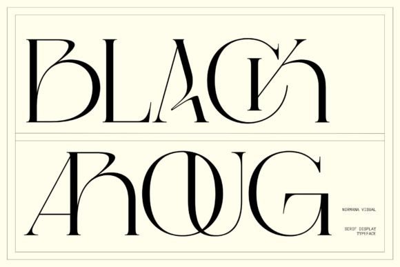 Black Aroug: The Renaissance-Inspired Font That Elevates Small Business Branding