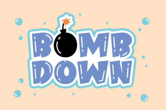 Bomb Down: The Perfect Display Font for Handmade Creators