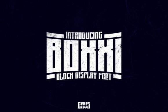 Boxxi: The Perfect Display Font for Modern Web Design