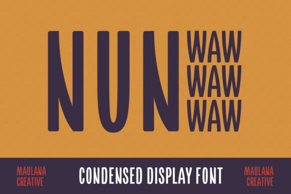 Choosing Nun Waw: A Modern Display Typeface for Editorial Design