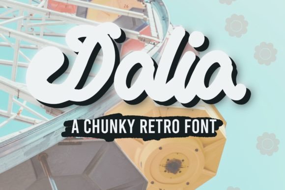 Dalia: The Joyful Display Font for Handmade Creators