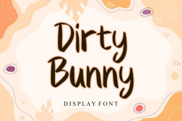 Dirty Bunny: A Playful Display Typeface for Modern Web Design