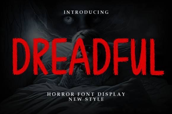 Dreadful: The Sweet Handwritten Display Font for Creative Makers