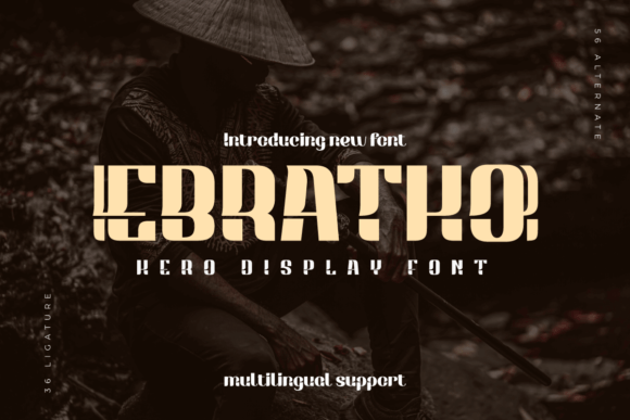 Ebratho: The Bold Typeface for Scroll-Stopping Campaigns