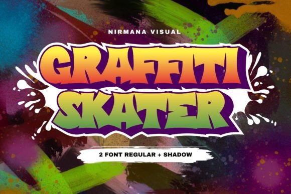 Graffiti Skater: A Bold Display Typeface for Street-Ready Branding