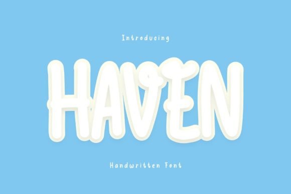 Haven: The Handwritten Display Typeface That Elevates Campaign Visuals