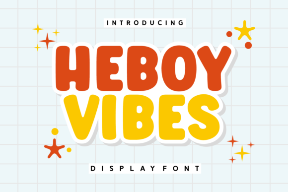 Heboy Vibes: The Playful Display Font That Transforms Small Business Branding