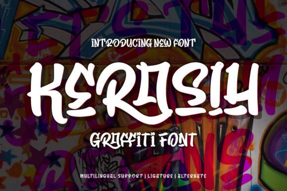 Kerasih: The Handwritten Display Font for Scroll-Stopping Campaigns
