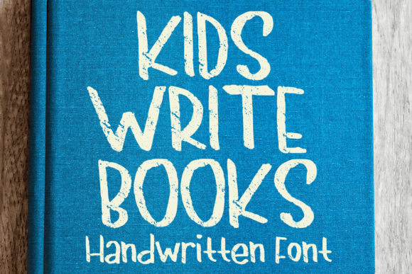 Kids Write Books: A Playful Typeface for Engaging Web Design