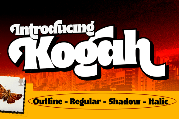 Kogah: A Bold Display Serif for High-Impact Branding