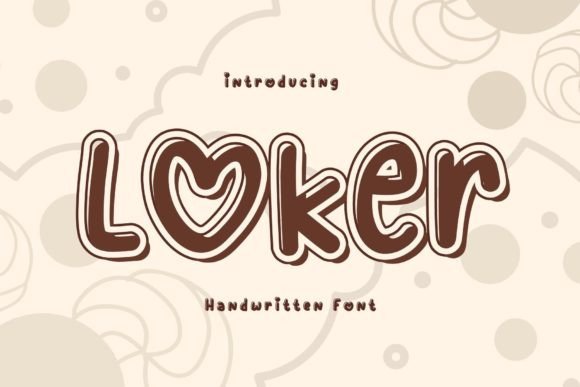 Loker: The Playful Display Font That Elevates Digital Branding
