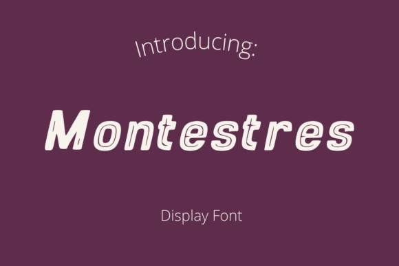 Montestres: A Designer's Verdict on This Bold Display Typeface