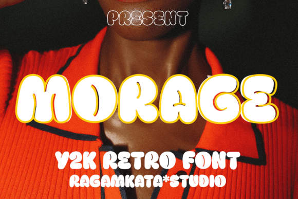Morage: The Y2K Display Font for Bold Brand Identity