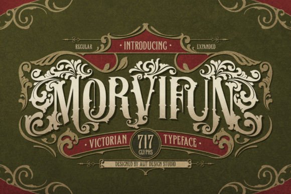 Morvifun: A Premium Display Font for Campaign Design