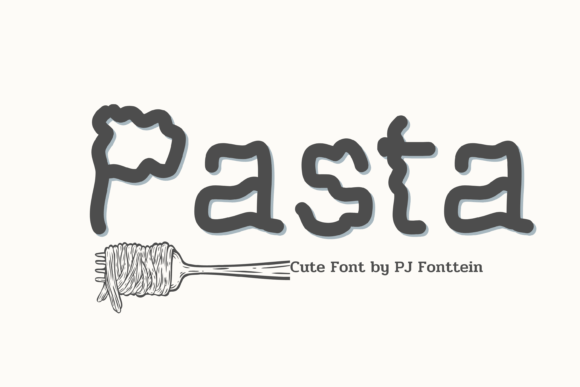 Pasta: A Joyful Display Font for Modern Web Design