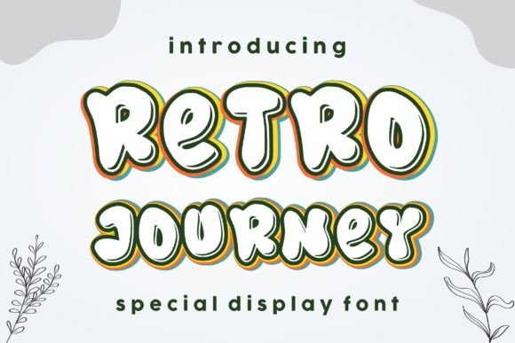 Retro Journey: The Perfect Display Font for Modern Web Design