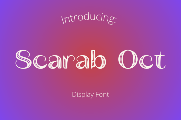 Scarab Oct: The Display Typeface That Transformed My Brand Identity