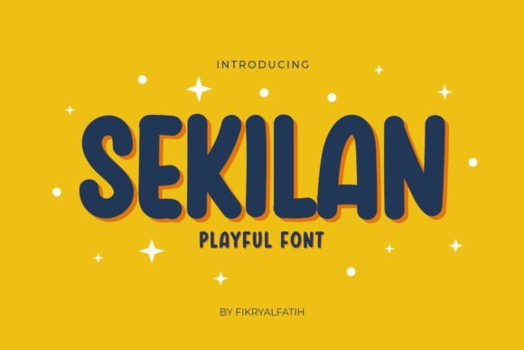 Sekilan: A Playful Handwritten Font for Modern Editorial Design
