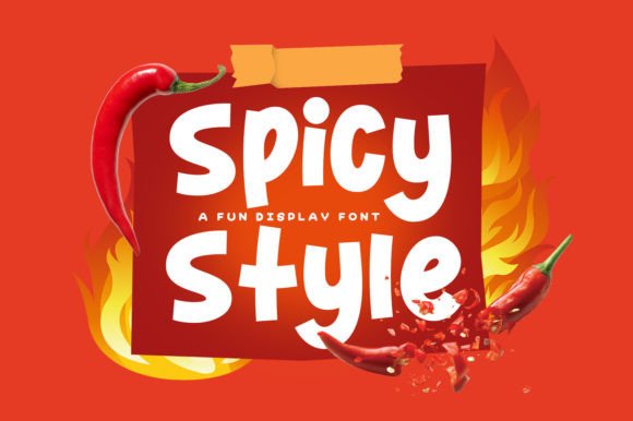 Spicy Style: The Bold Typeface for Scroll-Stopping Campaigns
