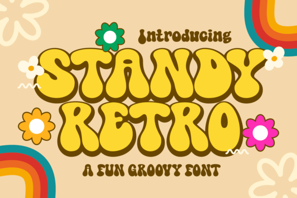 Standy Retro: The Vibrant Display Typeface for Modern Web Design