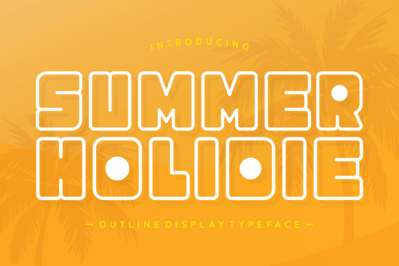 Summer Holidie: The Perfect Display Typeface for Vibrant Editorial Design