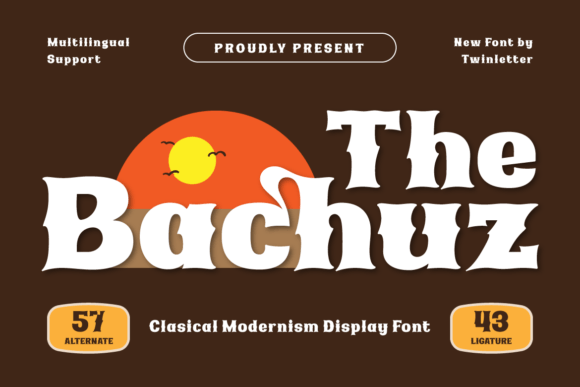 The Bachuz: A Premium Serif Font for Stronger Brand Identity