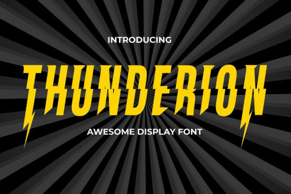 Thunderion: The Display Typeface That Powers High-Impact Campaigns
