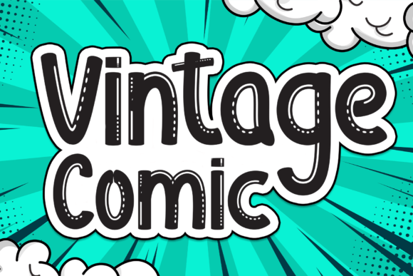 Vintage Comic: The Perfect Display Font for Playful Web Design